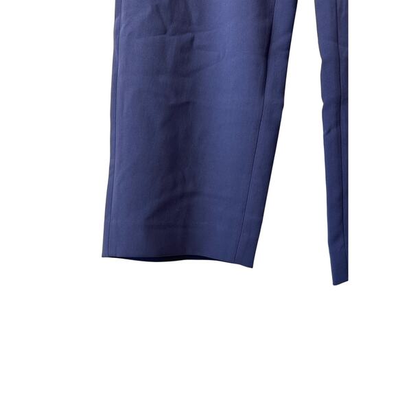 BABATON Power Pant High Waisted Belted Paper Bag Dress Pant Dive Blue Size 2 - Picture 6 of 13